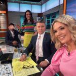 Laura Tobin Instagram - 📺 Today’s @gmb line up. Me, @benshephardofficial (blue steel) and @charlottehawkins1 I can’t see anyone else 🤔 🤣🤣🤣🤣 @seanfletchertv thinks I’m funny-honest 🤪