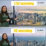 Laura Tobin Instagram – π‘οΈ Why every day matters 1.5C vs 3C
This is what Dubai-host of COP28-looks like with 1.5C warming (what we are aiming for) vs 3C (what we are on track for) plus London and Glasgow
@climatecentral have published a new round of βpictures of our futureβ for major cities around the world. There are 196 in total
They are photo realistic images of what our futures look like if we can reduce emissions and limit our warming to 1.5c or stick with our current path!
The climate and energy choices we make this decade will influence how high sea levels rise.
#which future will we choose?