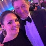 Laura Tobin Instagram - ❤️ Big love for @kategarraway 👏 The first standing ovation of the evening. Receiving @varietygb silver heart award for outstanding contribution to broadcasting earlier this week-Very well deserved. 🥰I was soooo proud to be there to support her with @benshephardofficial (who gave her the award) She still doesn’t realise how bloody amazing she is 🤩 A wonderful evening hosted by @noholdenback & chair @jonathanshalit @intertalentgroup 🥈 ❤️ winners included Bradley Walsh, @rochellehumes @sheridansmithster @j_corden @kellyhoppen @joancollinsdbe @abbeyclancy @officiallymaitlis clap with wine by @kylieminogue @garybarlowwines An incredible evening raising lots of money for disabled & disadvantaged children & younge people in the UK. And a fantastic end of awards performance by @mralfieboe Always great to say hi to @thespeakmans And lovely to see Jon Sopel who was co presenting with @officiallymaitlis for my first ever live TV forecast at the BBC around 16 years ago! #TimeFlies #awards
