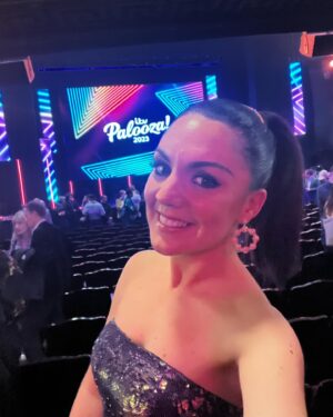 Laura Tobin Instagram - ✨ Palooza dump

What a great night @itvpalooza a showcase of some of the amazing content from 2023 and a sneak peak at 2024.

🥳Always fun partying with team @gmb

Glam
Styling- @debbiedresses 
👗 Hired @mywardrobe_hq 
💄 @kkelsing1 
💇‍♀️ @christinabhair