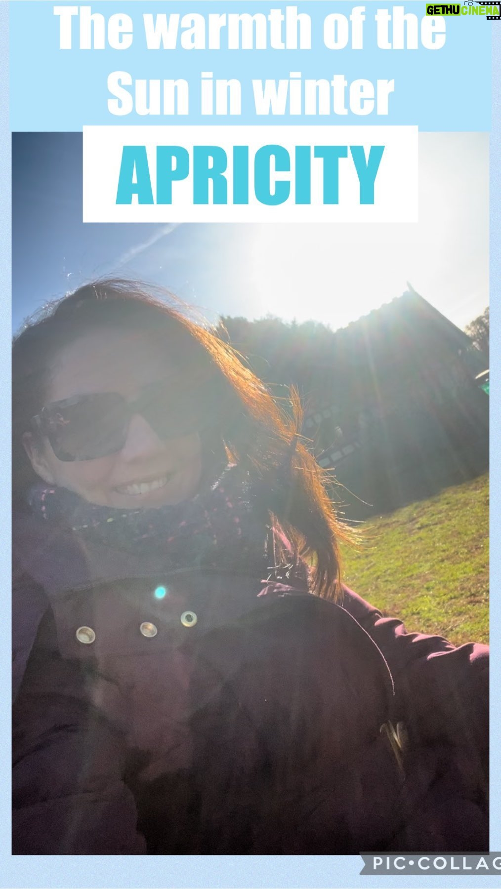 Laura Tobin Instagram - ☀️ Did you know that the warmth of the Winter Sun has a name? APRICITY We’re the only country in the World to have a word for ‘the warmth of the sun in winter’ and I love it. a blue sky day and you can feel those warm rays 😎