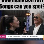 Laura Tobin Instagram – 🎵 🎸 How many @bonjovi songs can you spot?
#BonJovi weather for @gmb 

See @jonbonjovi @davidbryanmusic & Tico Torres I included your picks!