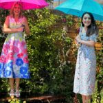Laura Tobin Instagram - ☔️ ☀️ 💐 A lovely day @rhschelsea flower show bumping into so many of my buddies. #PressDay Thank you for the last photo @adilray 🤣🤣