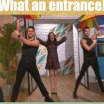 Laura Tobin Instagram – 🌧️ 🧍‍♂️ Now that’s an entrance!! (I need this every day)

Celebrating 170 years of the Met Office and the changing role of the ‘weather girl’ on @thismorning in great company @ulrikajonssonofficial @the1emmajesson 

#RainingMen

Keep watching to the end 🤓 

Thank you @alisonhammond55 & @dermotoleary