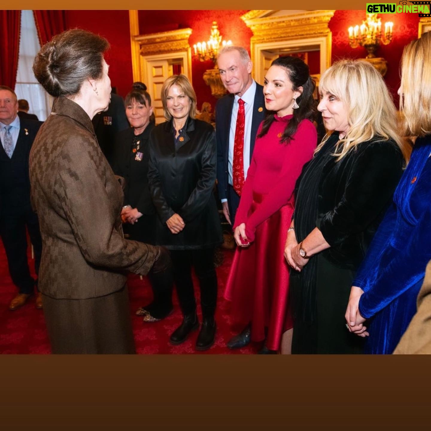 Laura Tobin Instagram - 🎄 I was honoured to be invited to St James Palace by @bestmagofficial to support @the.not.forgotten for their special annual Christmas reception & meet Her Royal Highness the Princess Royal who was delightful and spoke to everyone. More details in this weeks Best magazine