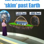 Laura Tobin Instagram – A ‘Potentially hazardous’ asteroid the size of a football stadium will ‘skim’ past Earth this week, said @nasa

-The asteroid, called 2008 OS7, measures about 285 metres/890 feet in diameter
-It will pass our planet at a distance of 1,770,000 miles on Friday afternoon, that’s 7.5 lunar distance (ie 7.5 times further away than the Moon is from Earth)

-It is travelling at 40,000 mph

-A ‘potentially hazardous asteroid’ is more than 140 metres and within 4.6 million miles of Earth

-There are millions of asteroids in our solar system, 2350 are ‘potentially hazardous’
@gmb