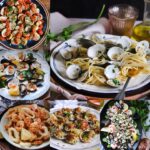 Laura Vitale Instagram - Buongiorno!! Here’s your friendly reminder that if you’re doing a seafood feast for your Christmas Eve table, LITk has you covered! Fried calamari, seafood salad, spicy mussels, linguini with clams, stuffed baked clams, branzino, you name it I’ve got it! Some of the recipes need new photos (and new videos which I plan on doing all next year) but trust and believe they are sensational!!