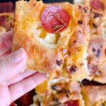 Laura Vitale Instagram - You need a good bread basket at your holiday meal, I mean it’s a given. I’ve made this roasted garlic and mozzarella spicy focaccia a few years in a row and let me tell youuuuuuuu, it does NOT disappoint! I’ll link the recipe in bio, but trust meeee, it’s out of this world!!