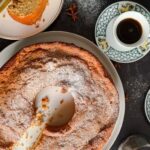Laura Vitale Instagram - I just don’t think you can get better on a cold winter day than a slice of warm scented cinnamon orange coffee cake and a fresh coffee. The house smells cozy, it feels inviting and you have what you need to warm yourself up in an instant! Coffee cake recipe adapted from my very first coffee cake shared on LITK, still so yum! Ingredients listed below! 1 cup of softened butter 1 cup of sugar Zest of 1 medium orange or 2 clementines 2 eggs 2 tsp of vanilla 2 cups of all purpose flour 2 tsp of baking powder 1/4 tsp of salt 1.5 tsp of cinnamon 3/4 cup of milk 1/4 cup of freshly squeezed orange juice For the topping: 1/4 cup of brown sugar 3 tbsp of flour 1.5 tbsp of cold butter Bake in a 9x13 or small Bundt pan at 350 for 45 min!