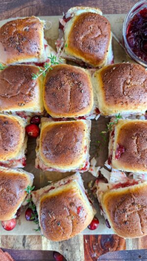 Laura Vitale Instagram - I make sure to have leftover turkey every year so I can make this sliders. Literally the whole family loves them and they couldn’t be easier!! You’re going to love themmmm!!!