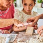 Laura Vitale Instagram - This was my why, my reason and purpose behind At My Italian Table. To pass on her legacy, to watch my little girl make gnocchi for the first time with my nonna (this truly was the first time) and we captured it to share it with you because this moment is a moment I never want to forget! The same hands that stood on top of mine as I learned to roll them, the same woman who would make so many batches and big pots of sauce with bracioletti to serve them with to feed pretty much the whole neighborhood, all these moments are in my book. This is just a tiny sliver of how much heart and soul this book has, and if you give me the honor of allowing me into your home and kitchen, I’ll help you live your BEST Italian life one bite at a time! You can pre order it now, and it would mean the world to me! Link in bio and stories! Both recipes for the gnocchi and bracioletti are in the book of course, it was the first recipe I ever learned to cook and first recipe that when In the book (it was a no brainer honestly 🥹) I just can’t wait for you to get it ❤️❤️ Photography by the incredibly talented @laurenvolo (a goddess honestly ❤️) @clarksonpotter best ever team!