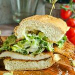 Laura Vitale Instagram – Dear heavens above these chicken Cesar grinders are un-freaking-believable!!!!!!!! Video just went live on Laura in the Kitchen, recipe in the description of the video. One word.. RUN!!!!!!