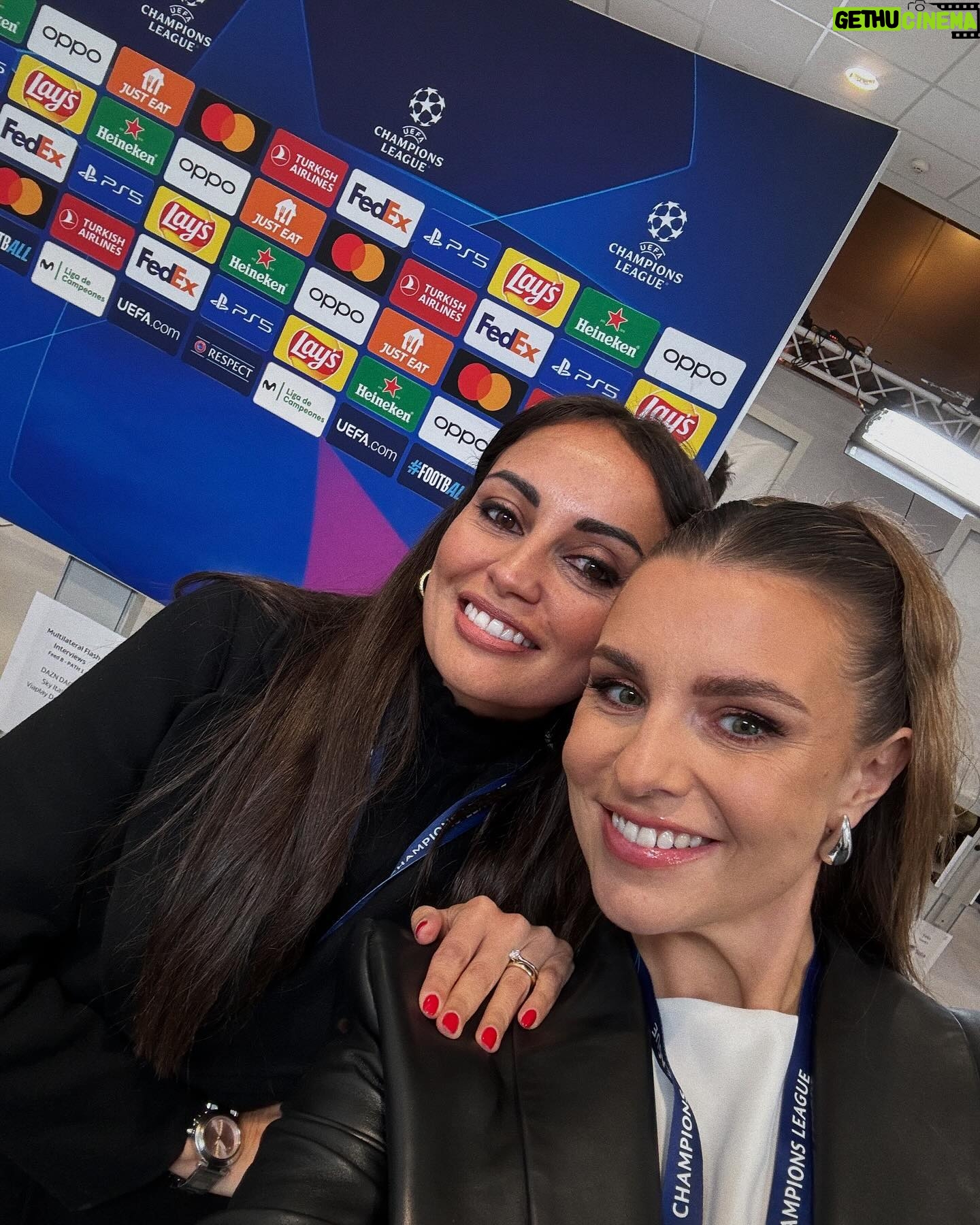 Laura Wontorra Instagram - dos noches magníficas ⭐️ @championsleague für @dazn_de