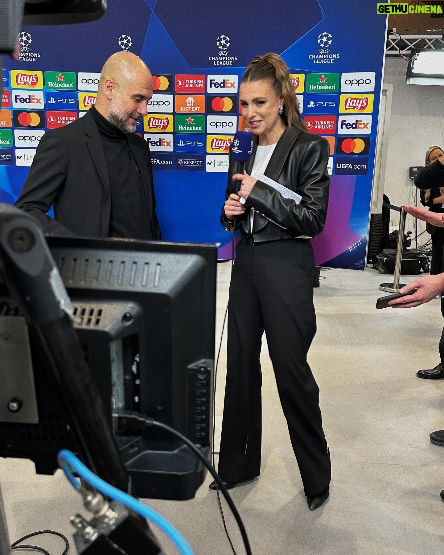 Laura Wontorra Instagram - dos noches magníficas ⭐️ @championsleague für @dazn_de