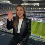 Laura Wontorra Instagram - Ob ihrs glaubt oder nicht: Stadionpunkt 📍