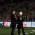Laura Wontorra Instagram - —> Semi-finals …. nicht zu verwechseln mit Sami-finals 😜// @championsleague @dazn_de // 📸 @jacqueszaunbrecher