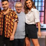 Laura Wontorra Instagram - Okey Leute ✌️Wettschulden sind Ehrenschulden 🥸 nach Tattoo nun auch noch Schnurrbart! Wann gewinne ich eigentlich mal ne Wette gegen dich @steffen_henssler und was denkt ihr sollte unser nächster Wetteinsatz sein? 20:15 Uhr @grilldenhenssler_vox