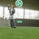 Laura Wontorra Instagram - Fussballzeit mit … 👀 Das neue Format gibt‘s ab morgen regelmäßig auf YouTube zu sehen 🍿 Freut euch auf spannende Fußballmomente, coole Einblicke & bekannte Gesichter 😎 Alle weiteren Infos gibt’s auf fussballzeit.dfb.de ✌🏼 #dfb #fussballzeit