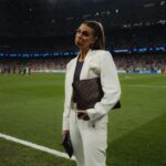 Laura Wontorra Instagram - I think that’s what life is: happy and sad, bittersweet. UCL Semifinal for @dazn_de // 📸 @bastisevastos