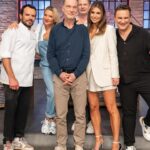Laura Wontorra Instagram - Heute bei @grilldenhenssler_vox brutzelt‘s in der Pfanne und knistert‘s in der Luft 🤭 Glamour-Göttin, Modepapst und Tatort Komissar am Herd - Das sollte man sich nicht entgehen lassen 👉🏽 20:15 Uhr bei VOX #grilldenhenssler #abendprogramm