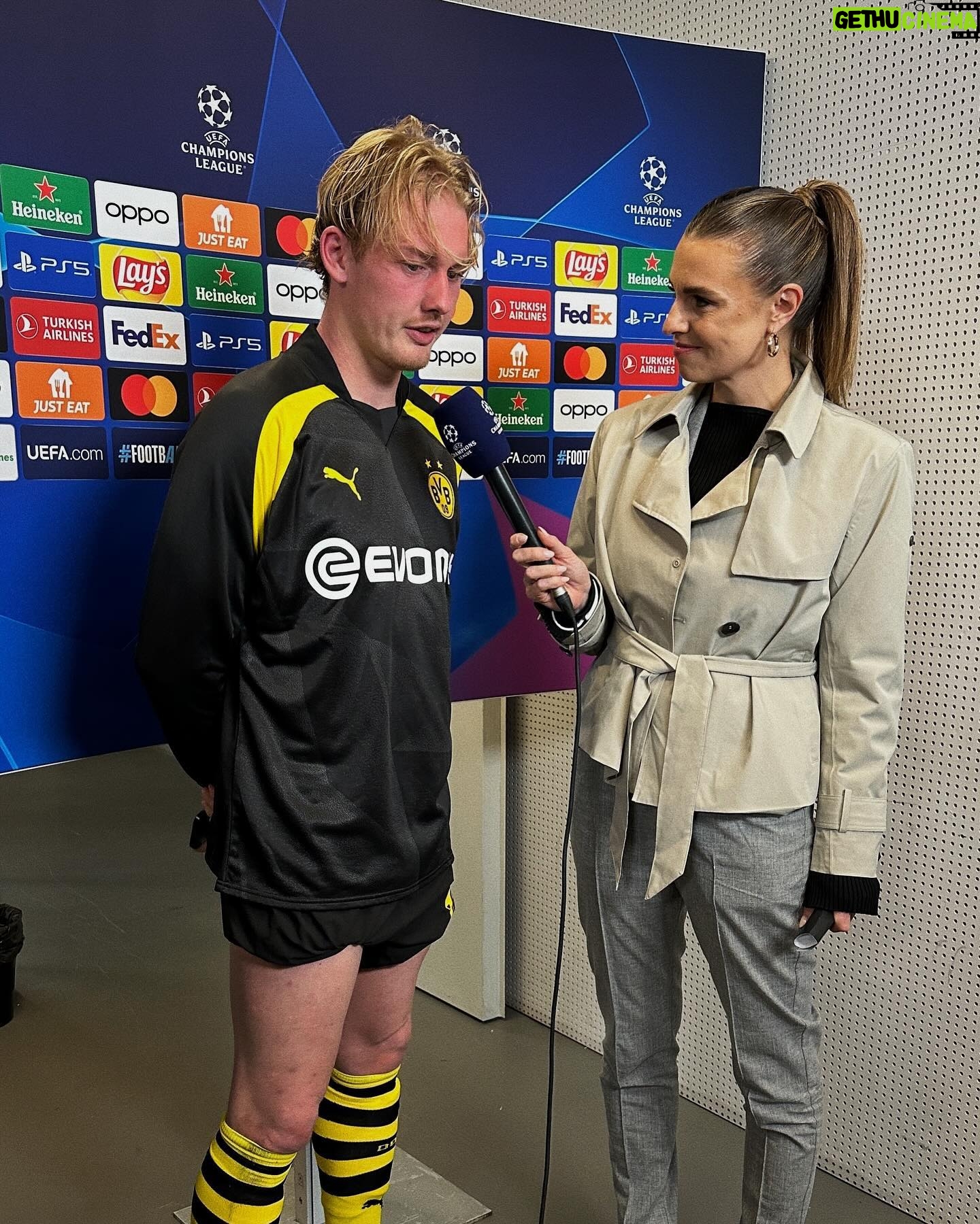 Laura Wontorra Instagram - dos noches magníficas ⭐️ @championsleague für @dazn_de