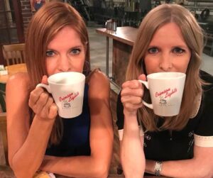 Lauralee Bell Instagram - Rivals reunited on @youngandrestlesscbs today! 
And it did feel so good 🎶