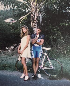 Laure Guibert Instagram - Saint Martin 🎬😂🚴‍♂️@tomschachtofficiel 🚴‍♂️