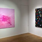 Laurel Holloman Instagram - Deep Dive @banksidegallery running til July 31 #art #abstract #exhibitions