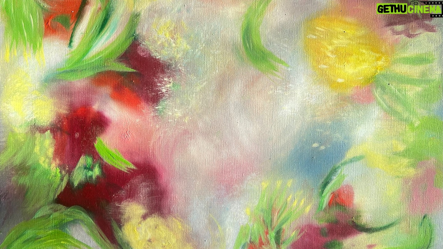 Laurel Holloman Instagram - A Wedding and a Cake , 16 by 20 inches, oil on paper...... See you in Spain!! November 24th @fiabarcelona @museumaritim for sales contact @claudinegilgallery on @artsy #artistsoninstagram #abstractart