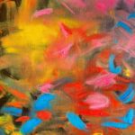 Laurel Holloman Instagram – Fire Dancer, 16 by 20 inches, oil on paper, See you November 24th in Barcelona @fiabarcelona @museumaritim @claudinegilgallery for sales …. paintings up on @artsy soon #art #abstract #painter