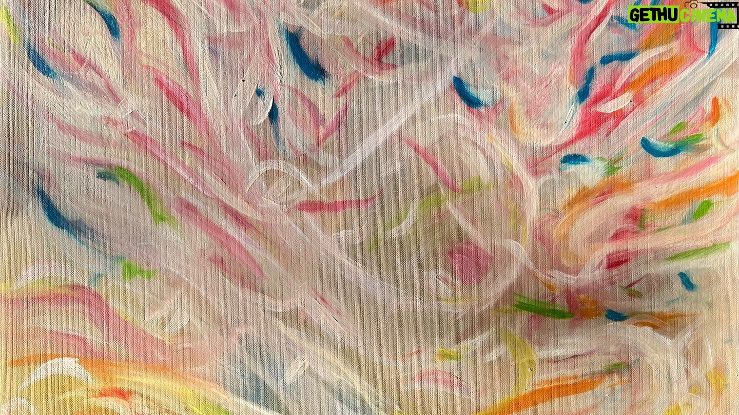 Laurel Holloman Instagram - A Conscious Release 12 by 16 inches oil on paper, See You November 24th @fiabarcelona @museumaritim contact @claudinegilgallery for sales