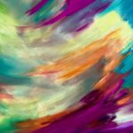 Laurel Holloman Instagram - 12 by 16 oil on paper. See you in Barcelona @museumaritim for @fiabarcelona opening Nov 4 contact @claudinegilgallery for sales. #art #abstract #oilpaintings #artist #art