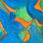 Laurel Holloman Instagram - This is a study for a mural but I nicknamed it My Left Foot. 12 by 16 oil on paper @museumaritim @fiabarcelona @claudinegilgallery Opening Nov 4