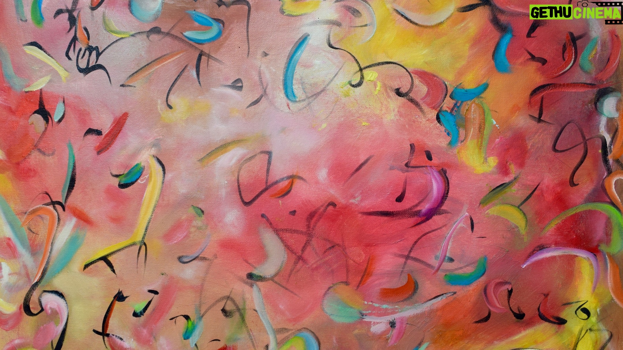 Laurel Holloman Instagram - The Velocity of Sound. 18 by 24 inches, oil on Canvas..... This is part of a larger installation of paintings for @focusartfair in NYC on May 9th. to review the collection go to @artsy @claudinegilgallery