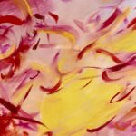 Laurel Holloman Instagram – Gimme All Your Love, 12 by 16 inches oil on paper part of the Sound and Color Collection opening May 9th @focusartfair @claudinegilgallery @artsy.