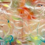 Laurel Holloman Instagram – Diptych Study # 69 these are 2 9 by 12 inches oil on papers. See you November 24th @fiabarcelona @museumaritim contact @claudinegilgallery for sales