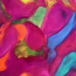 Laurel Holloman Instagram - See you in Barcelona. 12 by 16 oil on paper @museumaritim @fiabarcelona contact @claudinegilgallery for sales. #art #abstractart #paintings