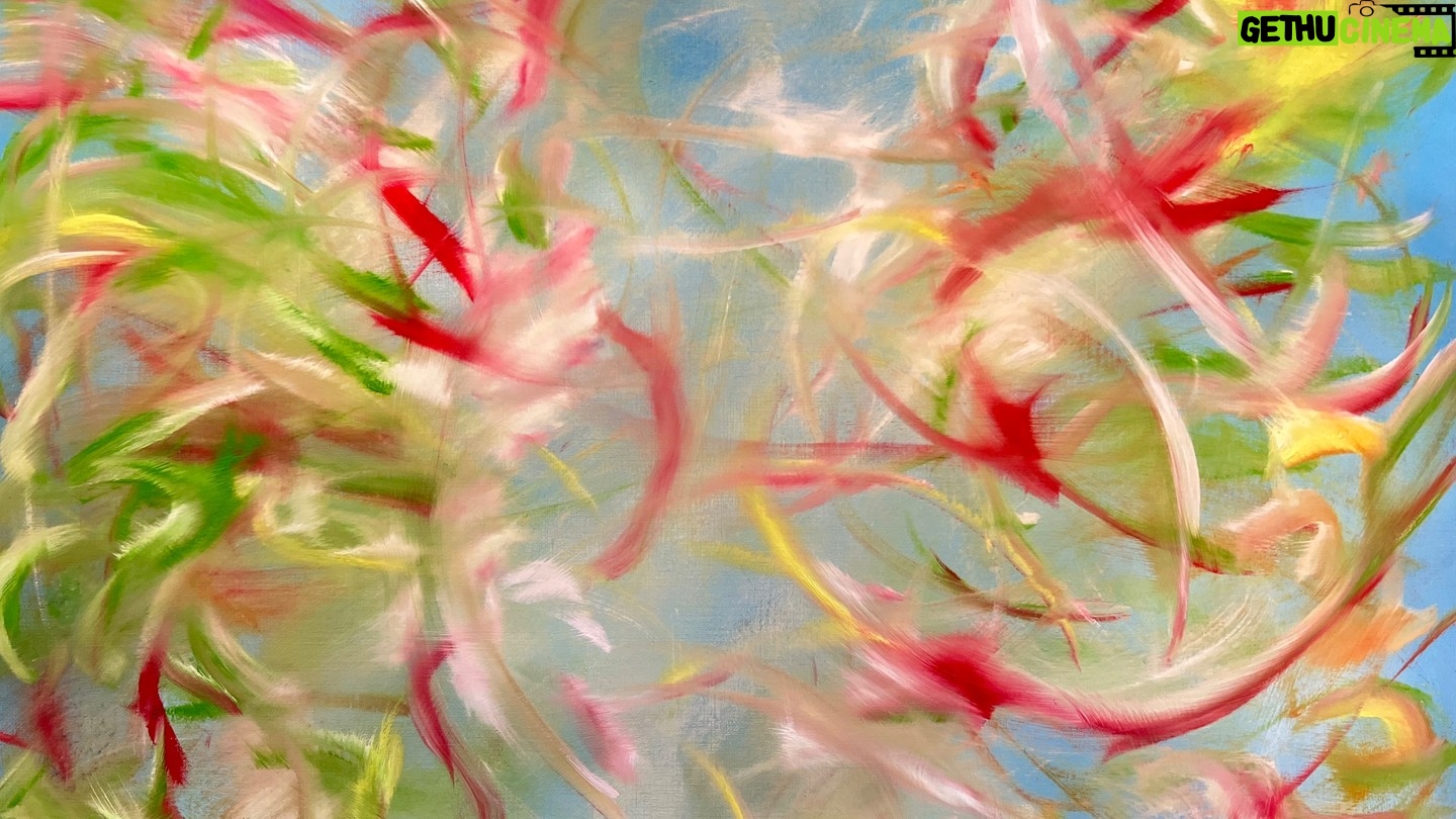 Laurel Holloman Instagram - Splendor in The Grass 16 by 20 inches oil on paper See you November 24th @fiabarcelona @museumaritim in Barcelona, Spain contact @claudinegilgallery for sales