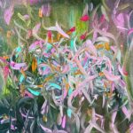 Laurel Holloman Instagram - 12 by 16 oil on paper for @fiabarcelona opens Nov 4 @museumaritim sales contact @claudinegilgallery #art #abstractart