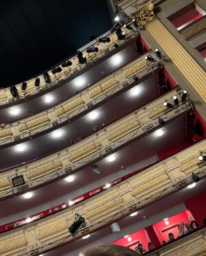 Laurel Holloman Instagram - Aida.  Opera night in Madrid.