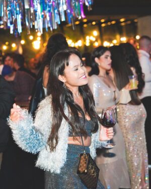 Lauren C. Mayhew Instagram - Ended the year on a Haya note with our Glamorous Grooves with DJ @lolomayhew party 🪩🥂

A big THANK YOU to our incredible vendors 🫶

Music:
@lolomayhew 
@titoalonsosoto 
@djmarkanthony 

Staging, lighting, & sound tech: 
@themusicbureau 

Dancers: @vybdance 

Contortionist, acro duo, & characters: @aerialdragons 

Decor: @posyexchange 

Liquor sponsor: @brugal1888rum

#hotelhaya #yborcity #tampaevents #tampaflorida #tampanightlife #newyearseve