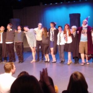 Lauren Lopez Instagram - Happy Fifteenth Anniversary to the little Studio One show that started it all🥳 Feels like yesterday and an entirely different lifetime all at once! I love looking at pics from this show because it’s like we’re all in a sweet little (low res) cocoon together. A special moment in time.

We’ve worked really hard for 15 years; we’ve been through it and we’ve grown a lot. The history is deep! Thank you to our OG fans who have grown with us and our newer fans who are just discovering us. The fact that this whole thing continues to reach people blows my mind. You ALL have made this experience beautiful as hell and I feel so fortunate to be a small part of your world and your joy. ❤️🤗 #avpm #clowns #theatre