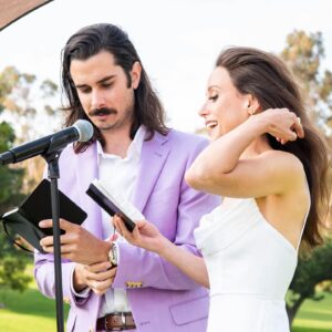 Lauren Lopez Instagram - 🚨WEDDING PHOTO DUMP PART 2 OF ??????🚨

Traditionally, your 2nd dump should be a full 5 months after your wedding so my timing is actually perfect, no feedback at this time thx!!!

1. Portrait w/ a big ball 💅🏼

2. Our vows to Diane ❤️

3. Diane said her vows, which were stunning and left everyone weeping 🥹 a few people passed out 🥹🥹

4. Cocktail hour🍸 we wanted to be a part of the whole cocktail hour and I’m so glad we did that; we got to talk to everyone!

5. I was surprised with a performance from Gash and Muff, part of my fave band @gunsnhosesrock !!!! 💀

6. They played my fave GnR song, You’re Crazy!😭

7. We were BLESSED to have queen Dusty Oakhunt herself leading Bingo! 👑 Thank you Dusty!!!

8. It was our dream for everyone to play bingo with us during dinner. The prize for winning was you had to give a speech. 😎

9. We named each table after an important animal in our life. We had the perfect amount of tables to include each of our 10 foster dogs, my childhood dog   Joey’s childhood rooster (coincidentally both named Kramer) and of course BabyD 🥰

10. We GOTTA shout out @jackiehorrorshow who made us INCREDIBLE drawings of each dog (  rooster) for the tables!!! We will treasure these forever and she did a SPECTACULAR job! 😭

📸by @annielesser 

(The next few dumps will be from the party portion and I’ll need like 10 separate posts for that bc we have the best pics of our guests on the dance floor and everyone looks so good💀sorry in advance)
