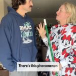 Lauren Ash Instagram – Had to try the #broomchallenge with @miami.montero 😂 #comedy #couples
