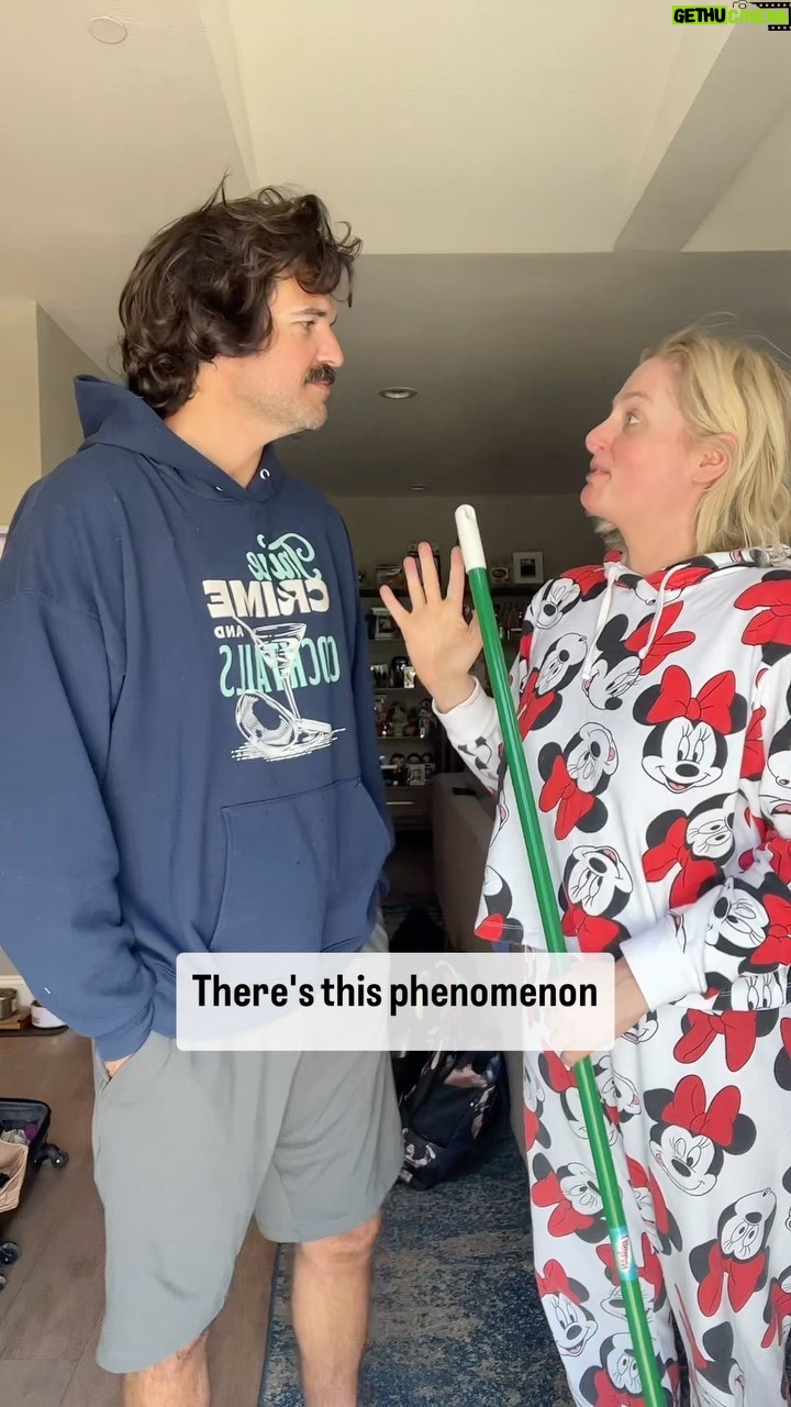 Lauren Ash - 5.4K Likes - Had to try the #broomchallenge with @miami.montero 😂 #comedy #couples