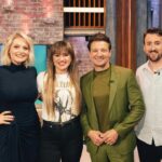 Lauren Ash Instagram – Always a joy to appear on @kellyclarksonshow! Make sure to tune in TOMORROW, Thursday May 30th, to see me talk to Kelly and host a very fun game show segment with Jeremy Renner!