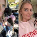 Lauren Ash Instagram - Jan 1, 2023 and Dec 31, 2023 A year with my sweet Bean! Bean, I brought you home when my heart needed help healing and you have been the biggest blessing to me in the world. You make me laugh every day. The silliest, sweetest and most loyal dog I know. Here’s to so many more years together! Shout out to @dogswithoutborders for rescuing her and to @juliavickerman and @scharpling for fostering her! #adoptdontshop #rescuedogsofinstagram #rescueisthebestbreed #rescueismyfavoritebreed