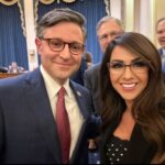 Lauren Boebert Instagram - Congratulations to Speaker Designee Mike Johnson! I believe Mike will finally unite our party by securing our borders, passing 12 individual appropriations bills, and holding the Biden Administration accountable. It's time to vote him in as Speaker and get back to work for the American people.