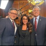 Lauren Boebert Instagram - Great to join @speakermjohnson on @seanhannity last night for a town hall on our top priorities.