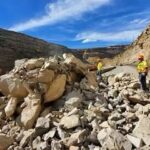 Lauren Boebert Instagram - I-70 Update: The biggest boulder is demolished! I-70 westbound was closed temporarily for that but is now reopen. The plan is to reopen eastbound I-70 tonight. Shoutout to @coloradodot staff and @govofco for swift action and keeping us updated (The Gov even texted pictures)!